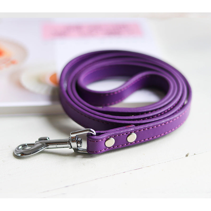 Pet Leash With Adjustable Collar