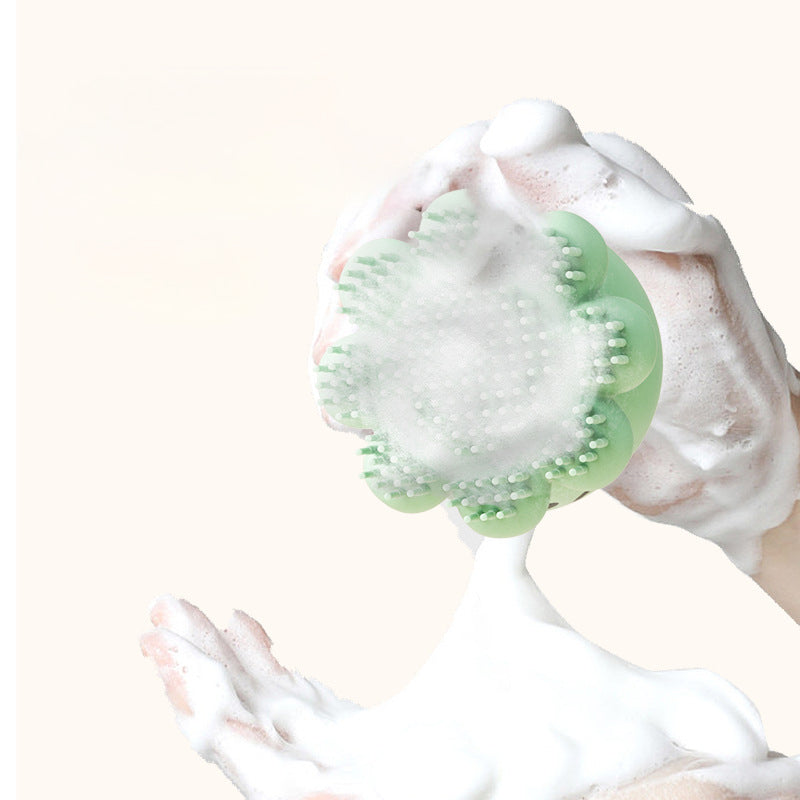 Pet Silicone Bath Massage Brush Body Wash Comb