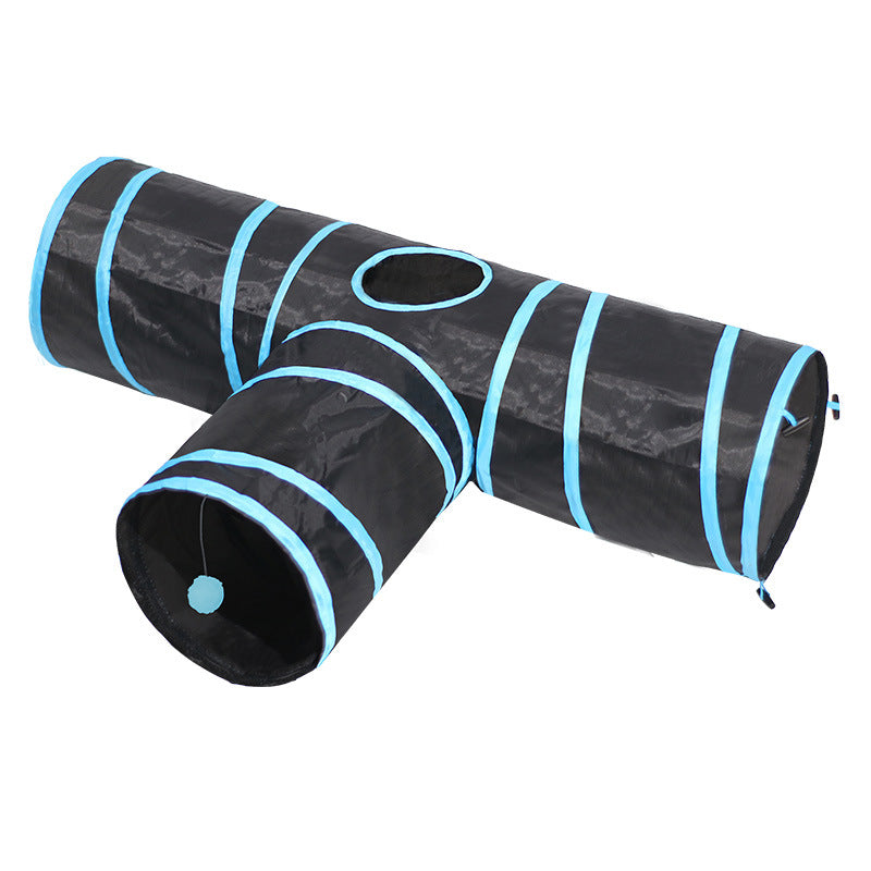 Foldable Pet Tunnel Climbing Path Toy Set