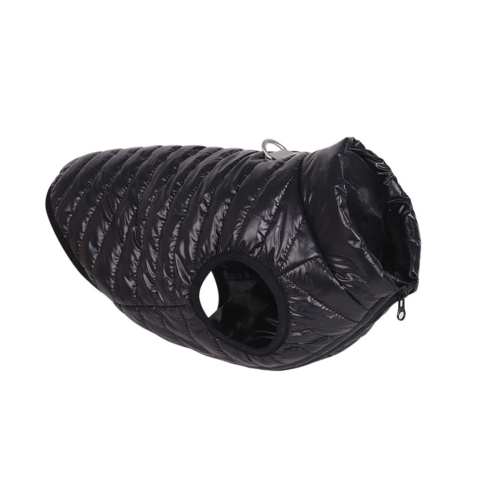 Nylon Zipper Autumn Winter Pet Puppy Jacket