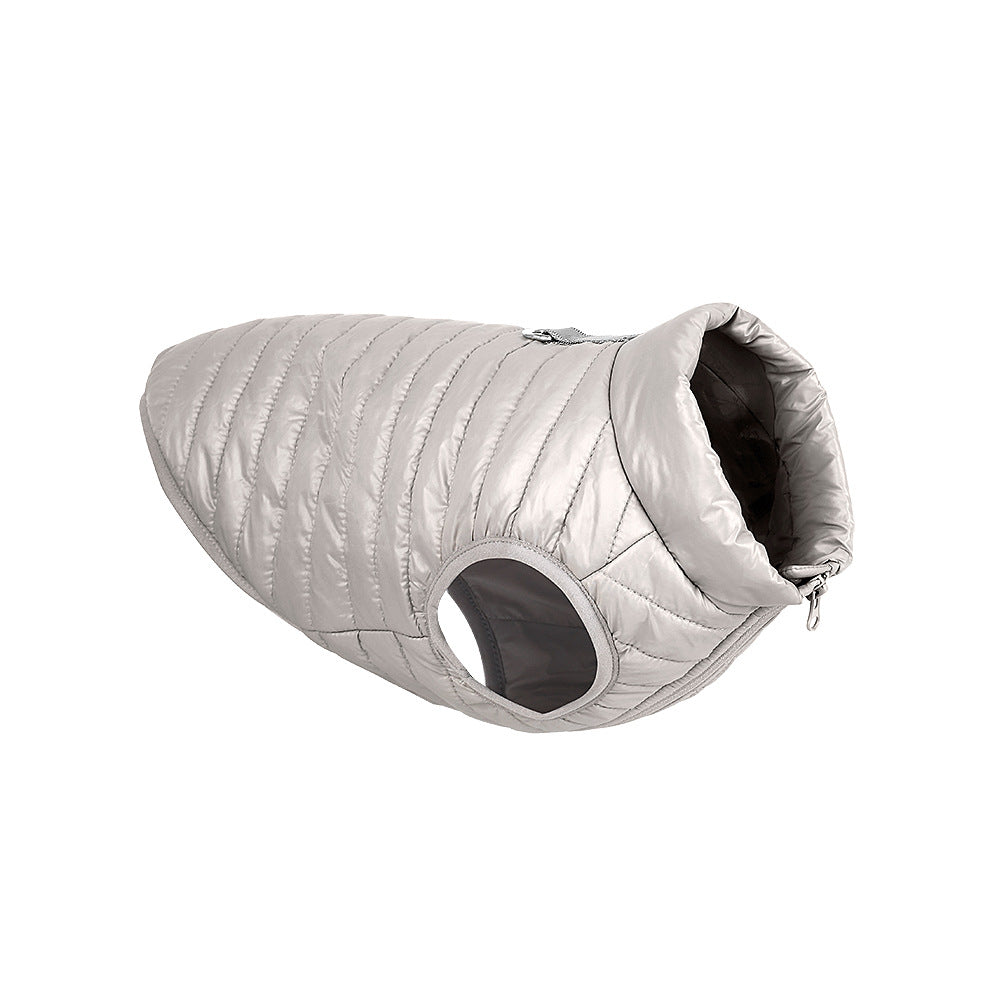 Nylon Zipper Autumn Winter Pet Puppy Jacket