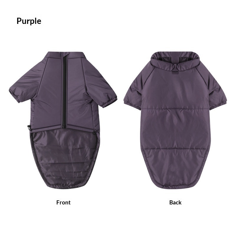 Cotton Pet Jacket With Two Legs