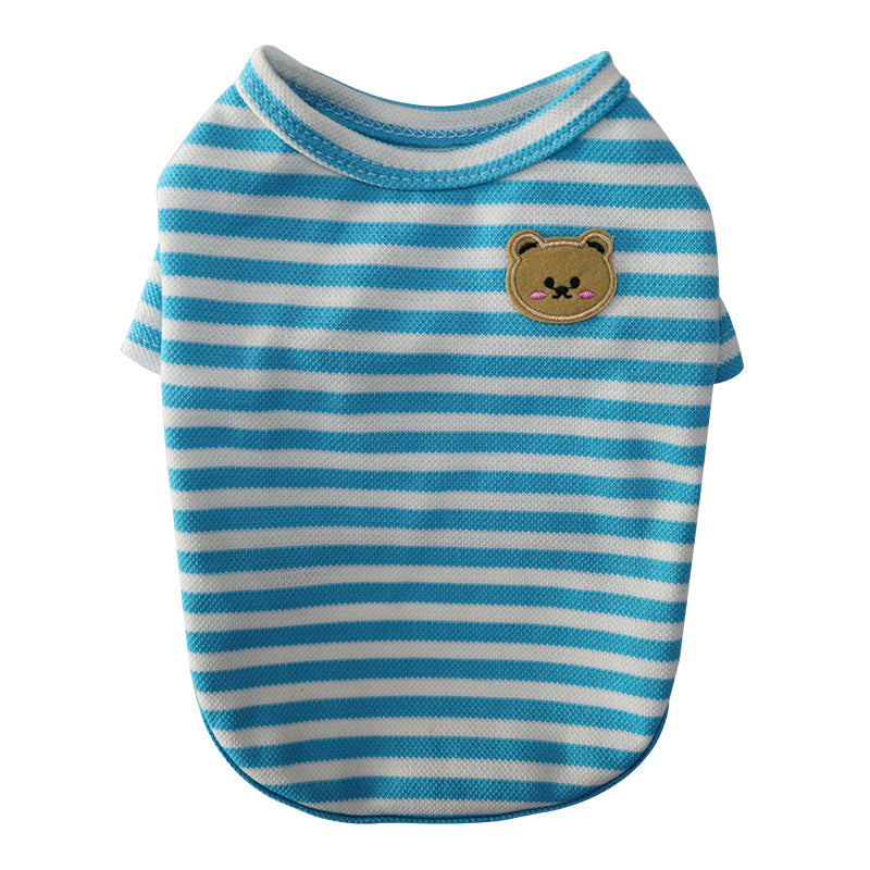 Breathable Summer Pet T-Shirt Clothing