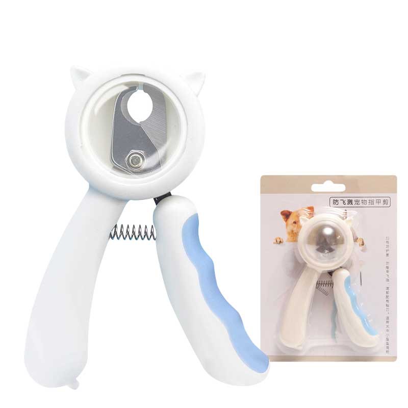Splash-Proof Pet Nail Clippers With Safety Design
