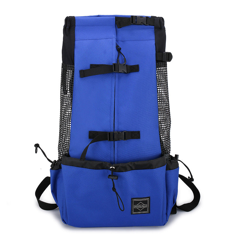 Portable Double-Shoulder Pet Carrier Backpack For Travel