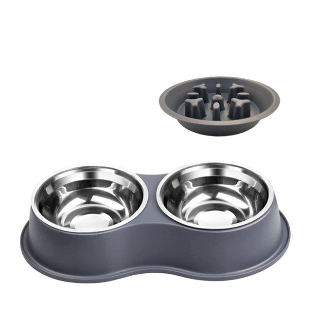 Pet Removable Slow Feeding Bowl Detachable Design