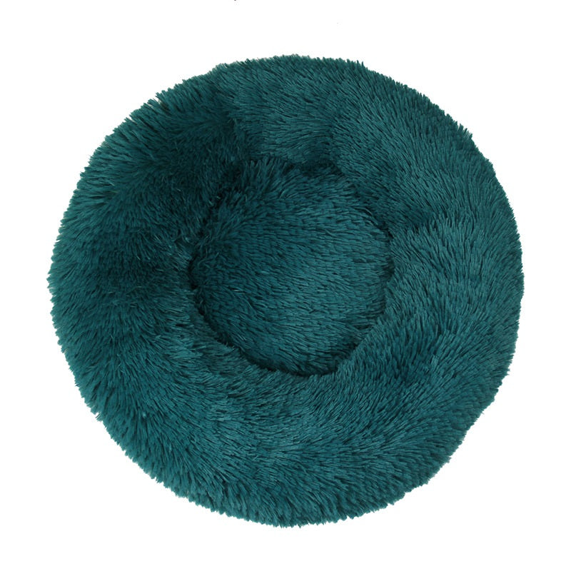 Pet Round Cotton Winter Warm Sleeping Bed Kennel