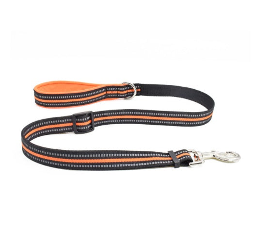 Pet Nylon Assisted Retractable Leash Durable Walking Lead