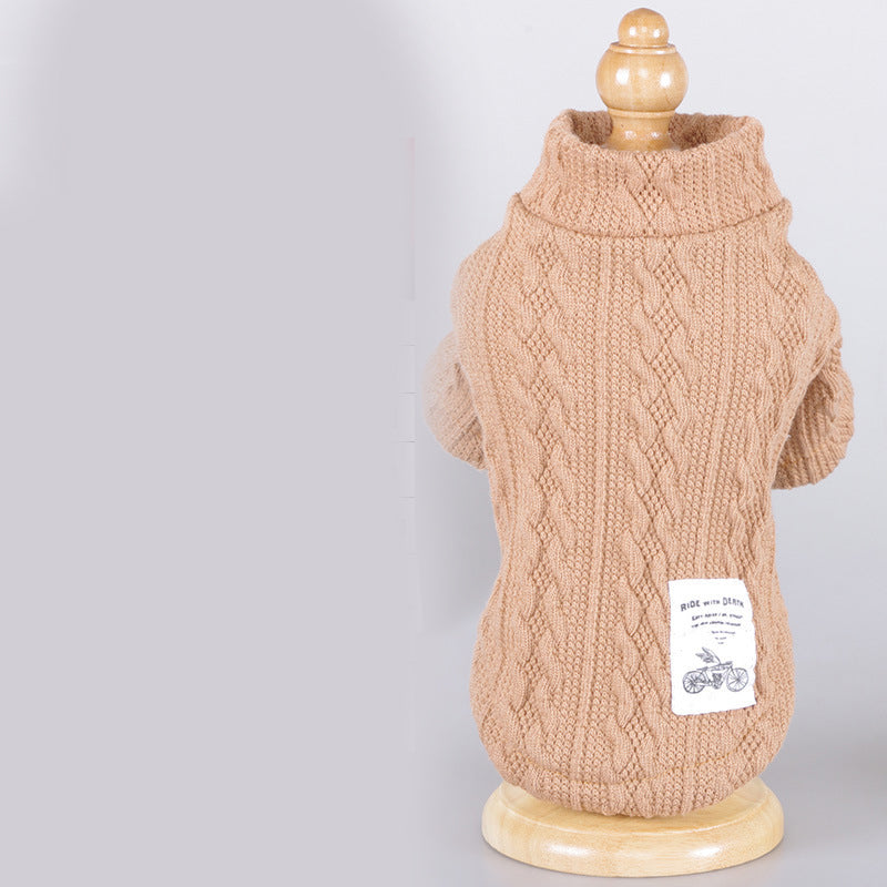 Pet Knitted Sweater Warm Clothing Pullover