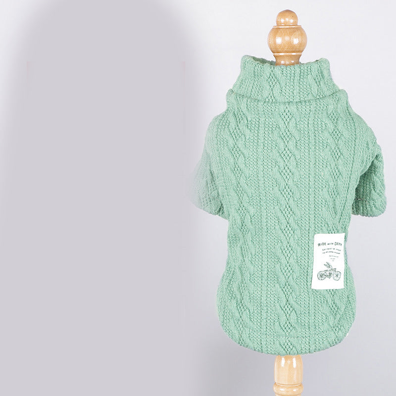 Pet Knitted Sweater Warm Clothing Pullover