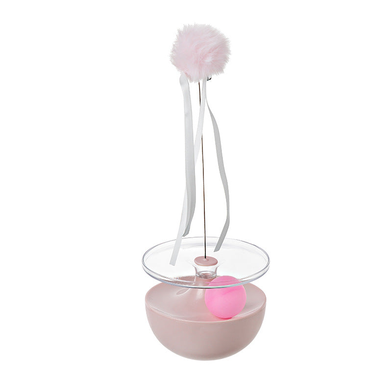 Interactive Pet Toy Spinning Stick Tumbler