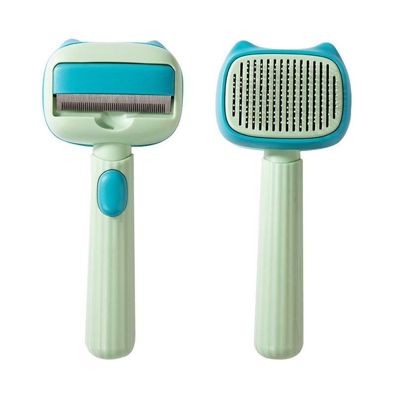 Pet Deshedding Grooming Brush Dematting Comb For Hair Removal