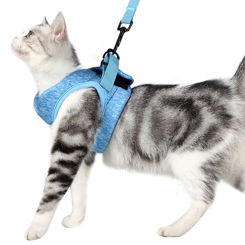 Breathable Lightweight Pet Leash With Chest Strap