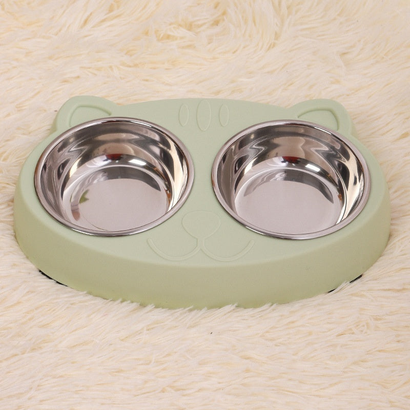 Pet Feeding Water Bowl Rice Basin Drinking Dish