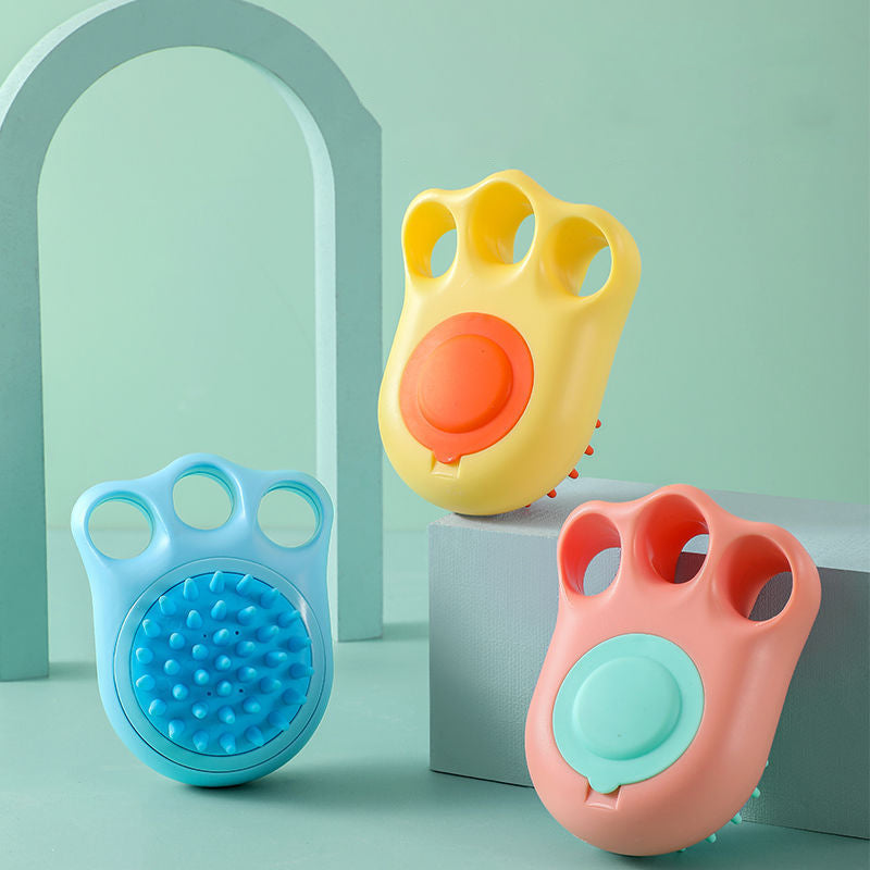 Pet Claw Bath Massage Brush Comb Grooming Tool