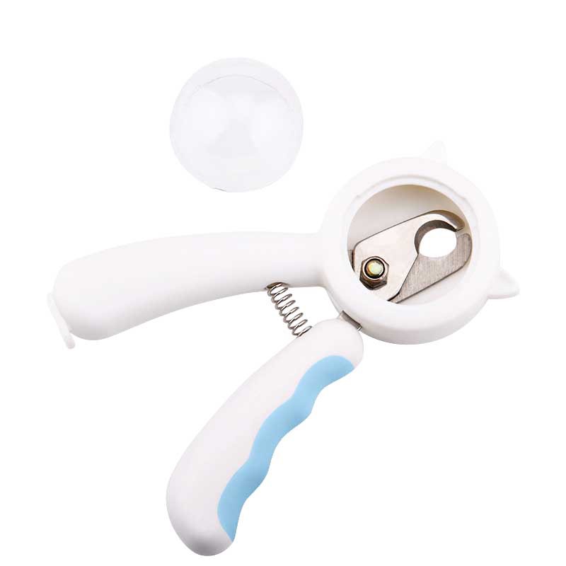 Splash-Proof Pet Nail Clippers With Safety Design