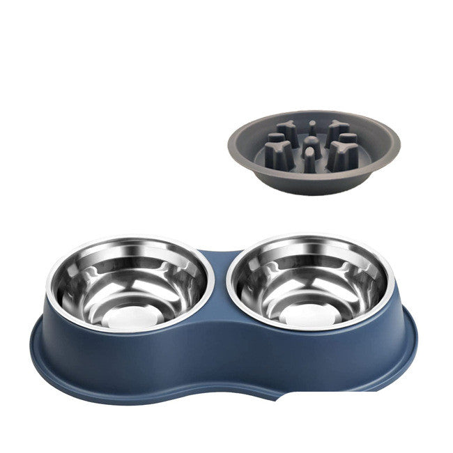 Pet Removable Slow Feeding Bowl Detachable Design