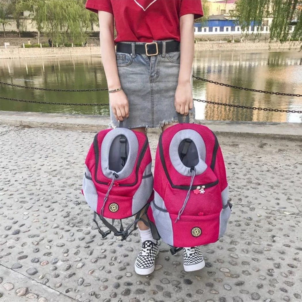 Portable Outdoor Pet Carrier Travel Backpack