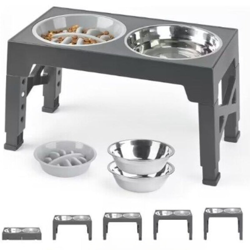 Pet Lifting Feeding Bowl Neck Protection Anti-Tumble Stand