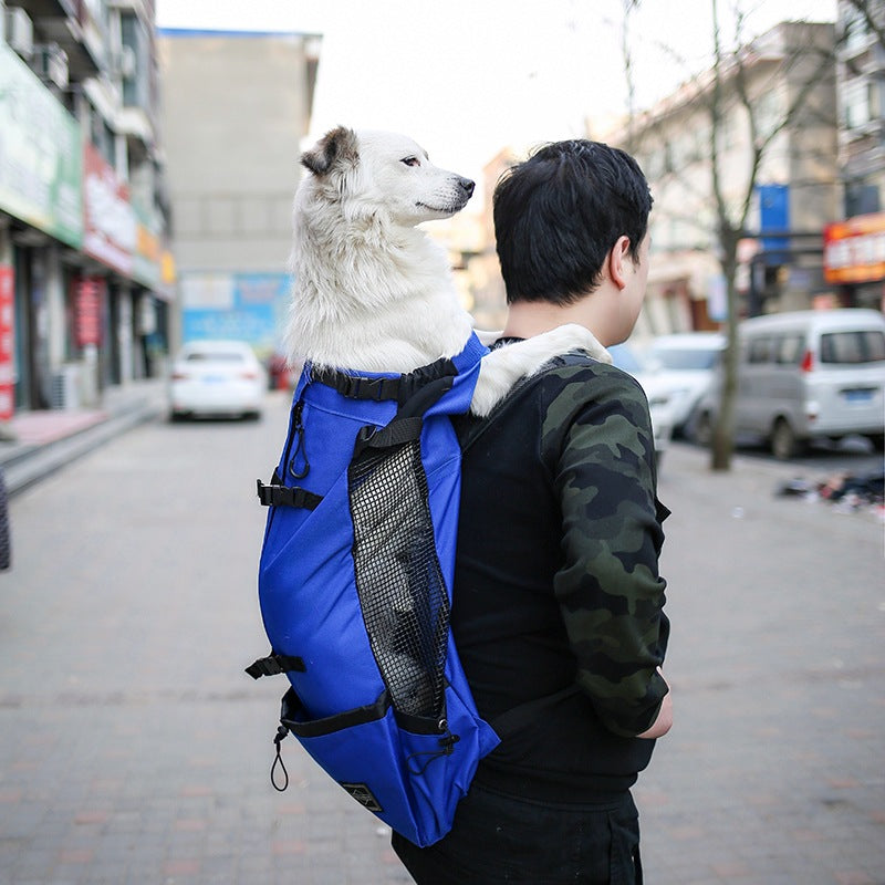Portable Double-Shoulder Pet Carrier Backpack For Travel