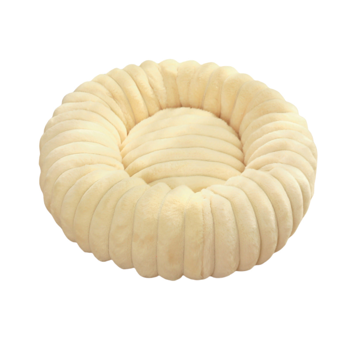 Pet Plush Round Winter Warm Sleeping Nest Bed