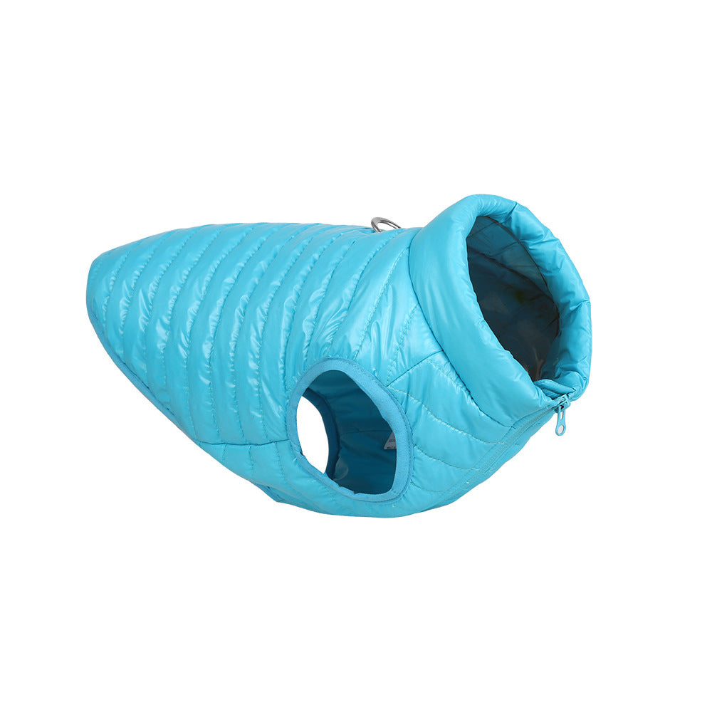 Nylon Zipper Autumn Winter Pet Puppy Jacket
