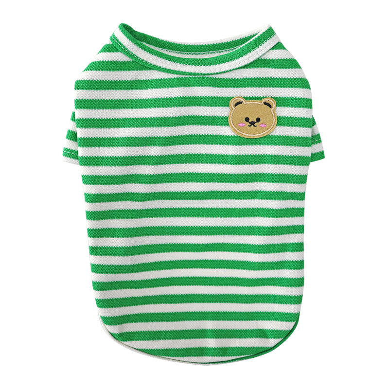 Breathable Summer Pet T-Shirt Clothing