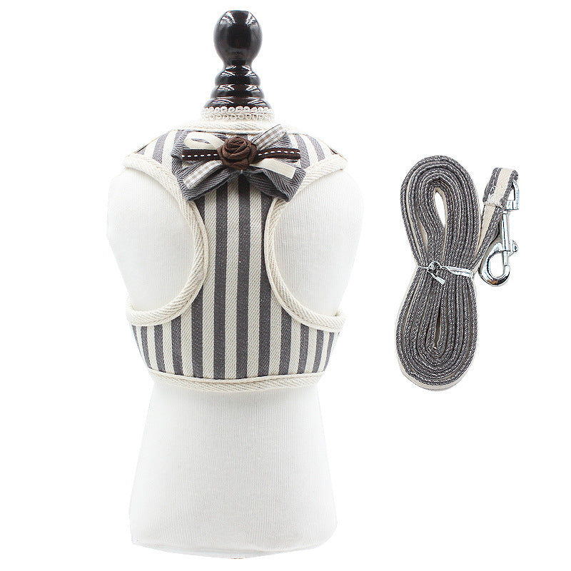 New Pet Chest Strap Harness Vest With Leash