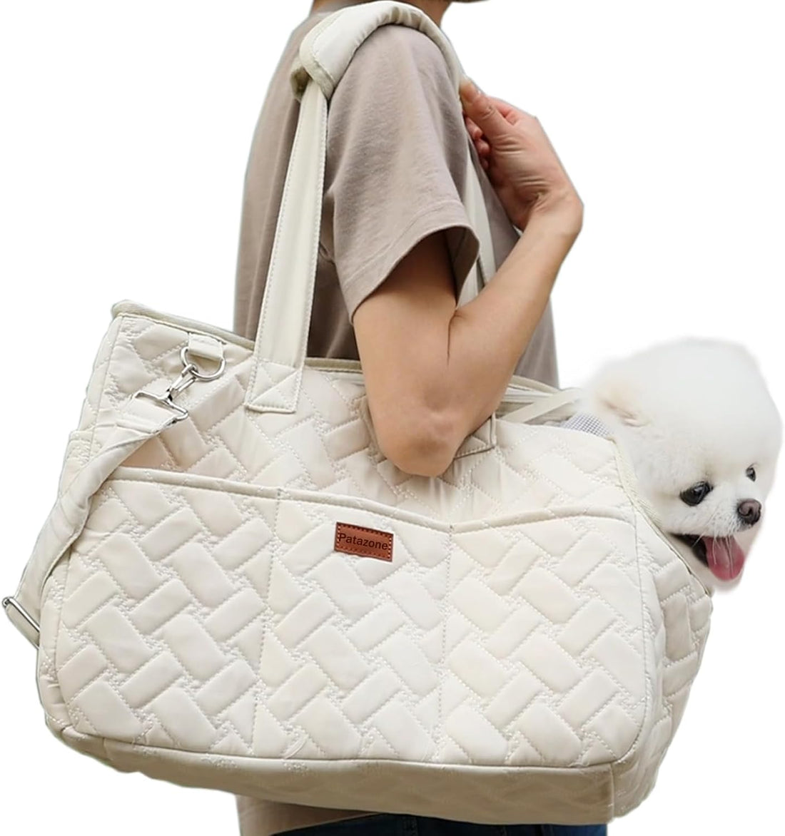 Breathable Mesh Pet Carrier Bag With Multiple Pockets And Cushion