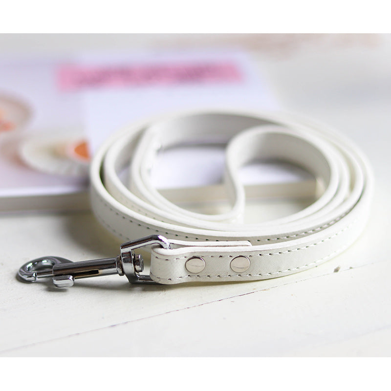 Pet Leash With Adjustable Collar