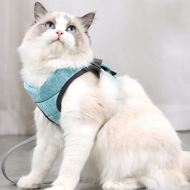 Breathable Lightweight Pet Leash With Chest Strap
