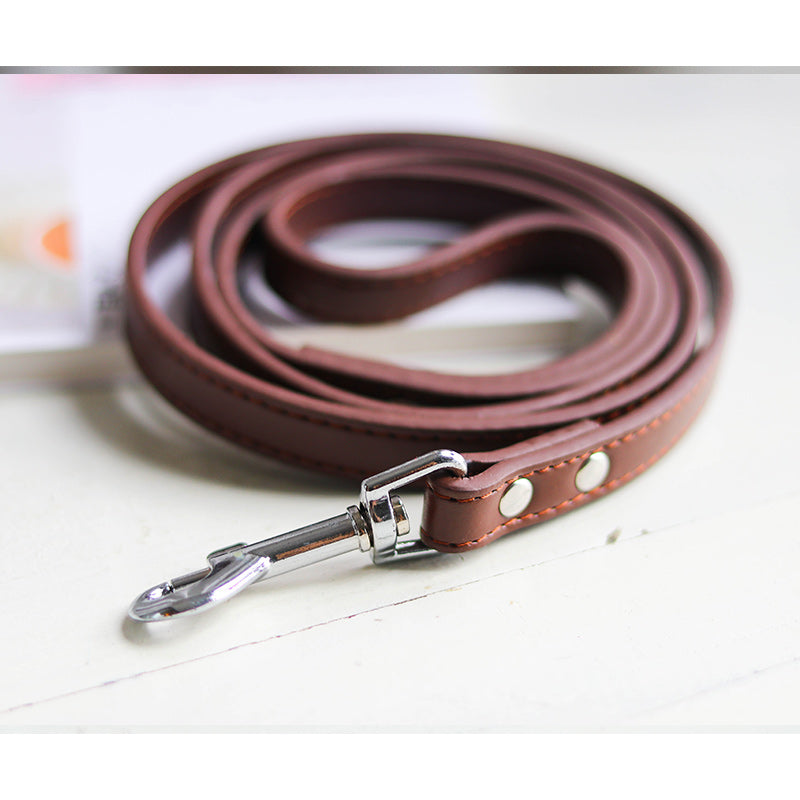 Pet Leash With Adjustable Collar