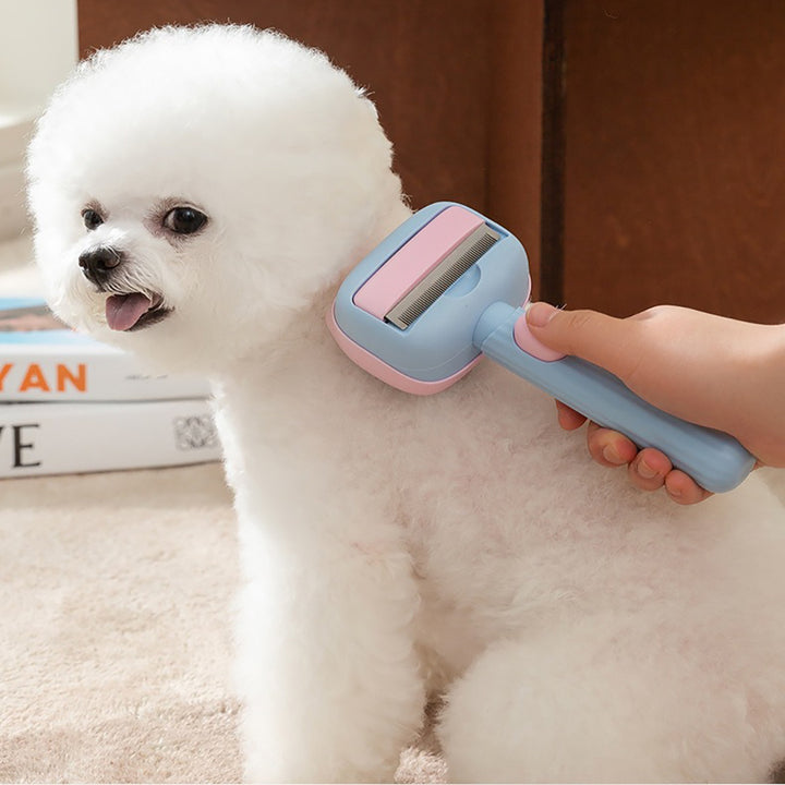 Pet Deshedding Grooming Brush Dematting Comb For Hair Removal
