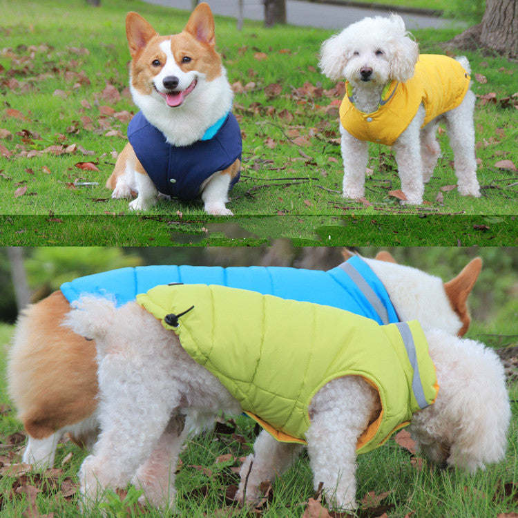 Waterproof Reflective Thickened Outdoor Pet Jacket