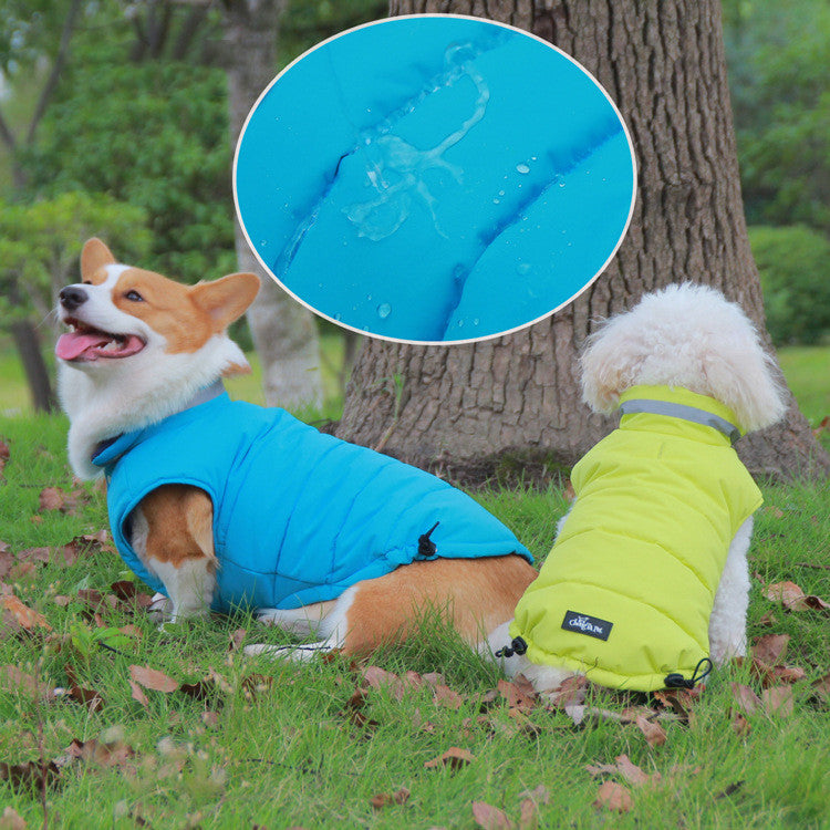 Waterproof Reflective Thickened Outdoor Pet Jacket