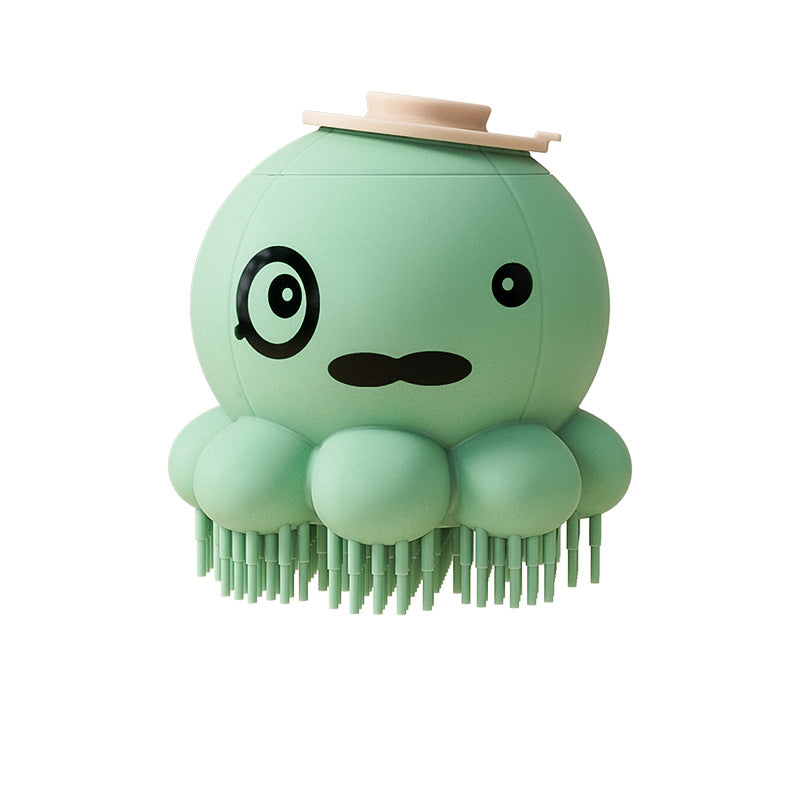 Pet Silicone Bath Massage Brush Body Wash Comb