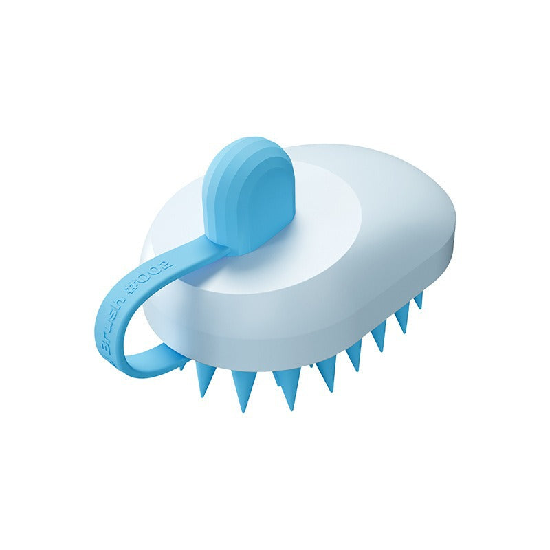 Soft Gel Pet Shampoo Massage Bath Brush Tool