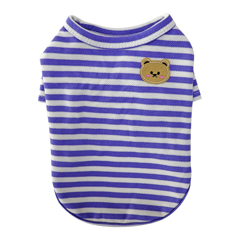 Breathable Summer Pet T-Shirt Clothing