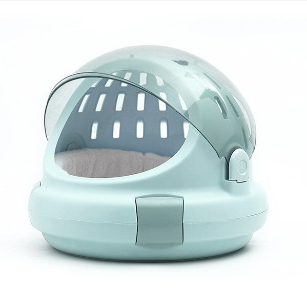Pet Carrier Space Capsule With Panoramic Window And Cushion