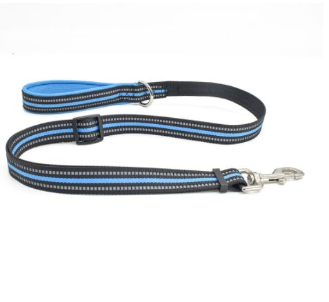 Pet Nylon Assisted Retractable Leash Durable Walking Lead