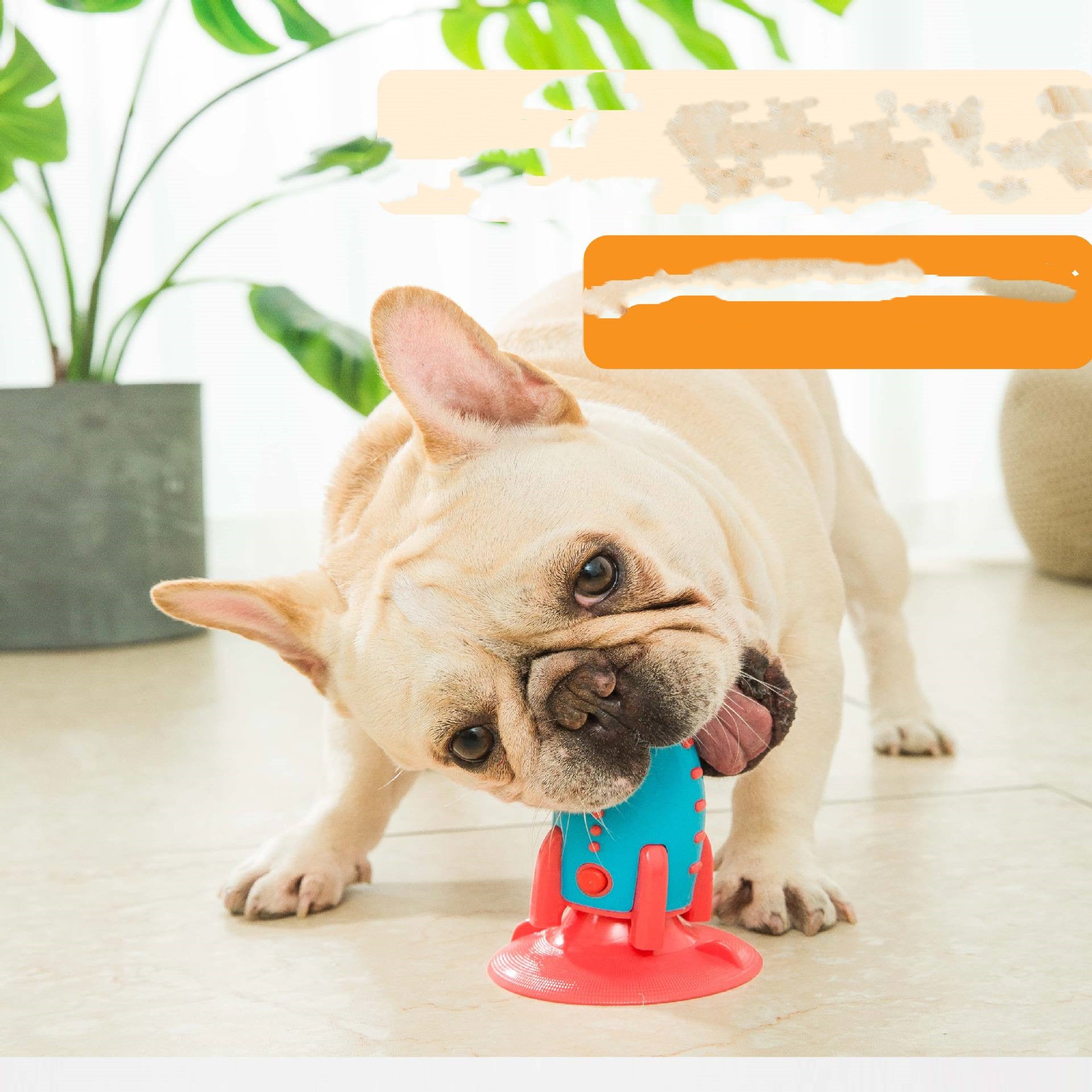 Bite-Resistant Pet Toy Food-Dispensing Chew Toy