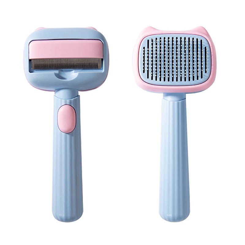 Pet Deshedding Grooming Brush Dematting Comb For Hair Removal