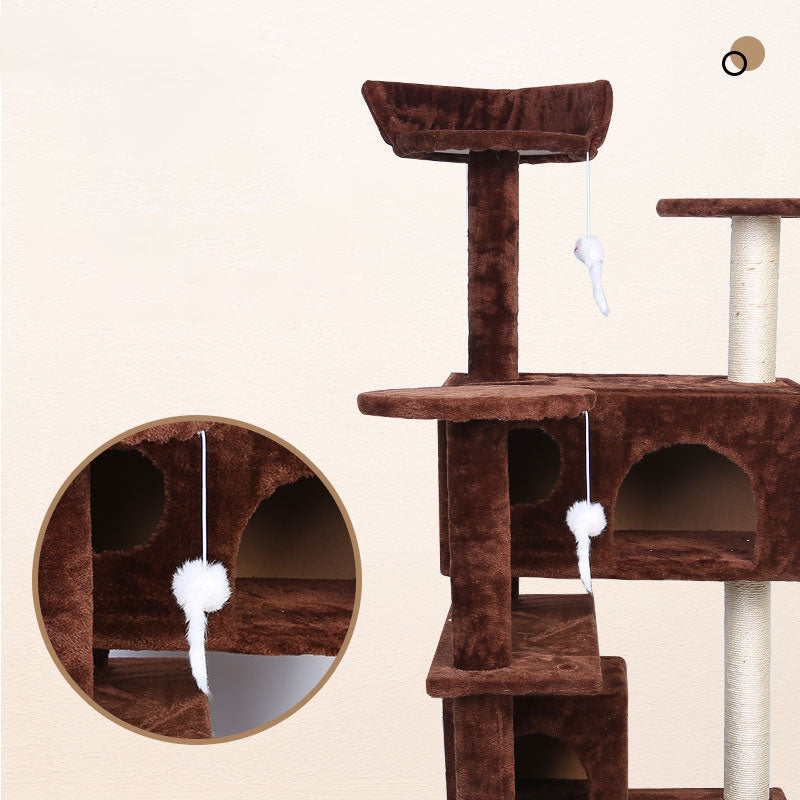 Luxury Villa Pet Indoor Climbing Frame Toy Set