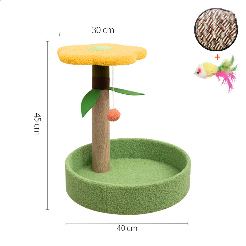 Claw Grinding and Interactive Pet Teaser Toy