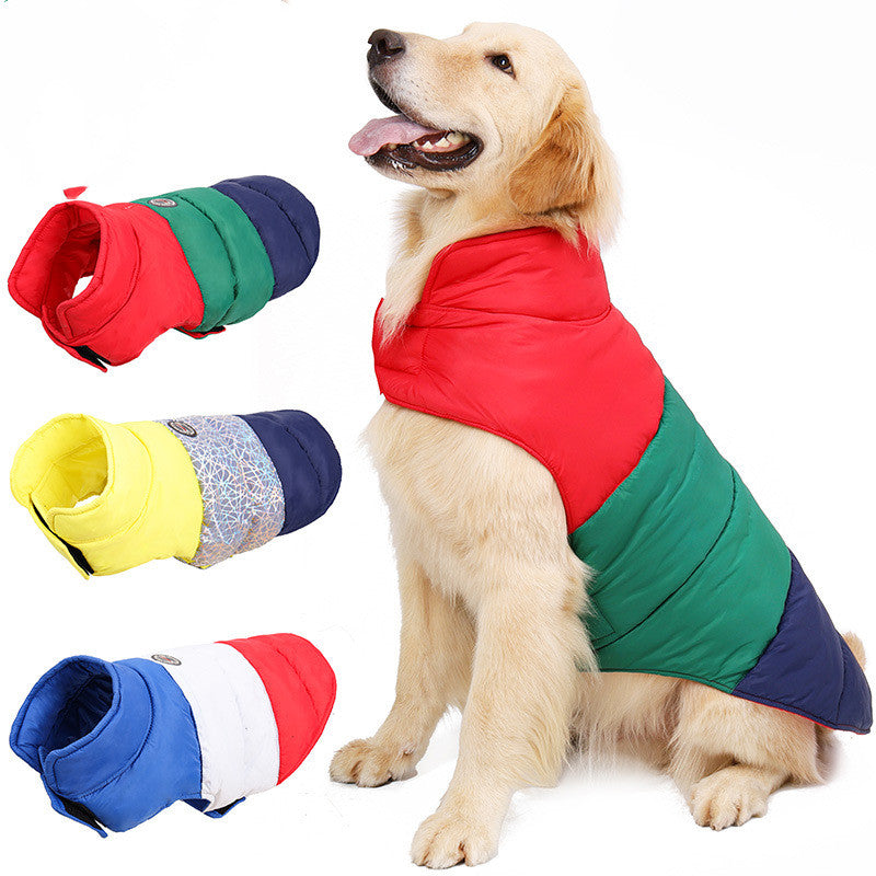 Pet Thickened Winter Warm Water-Repellent Jacket