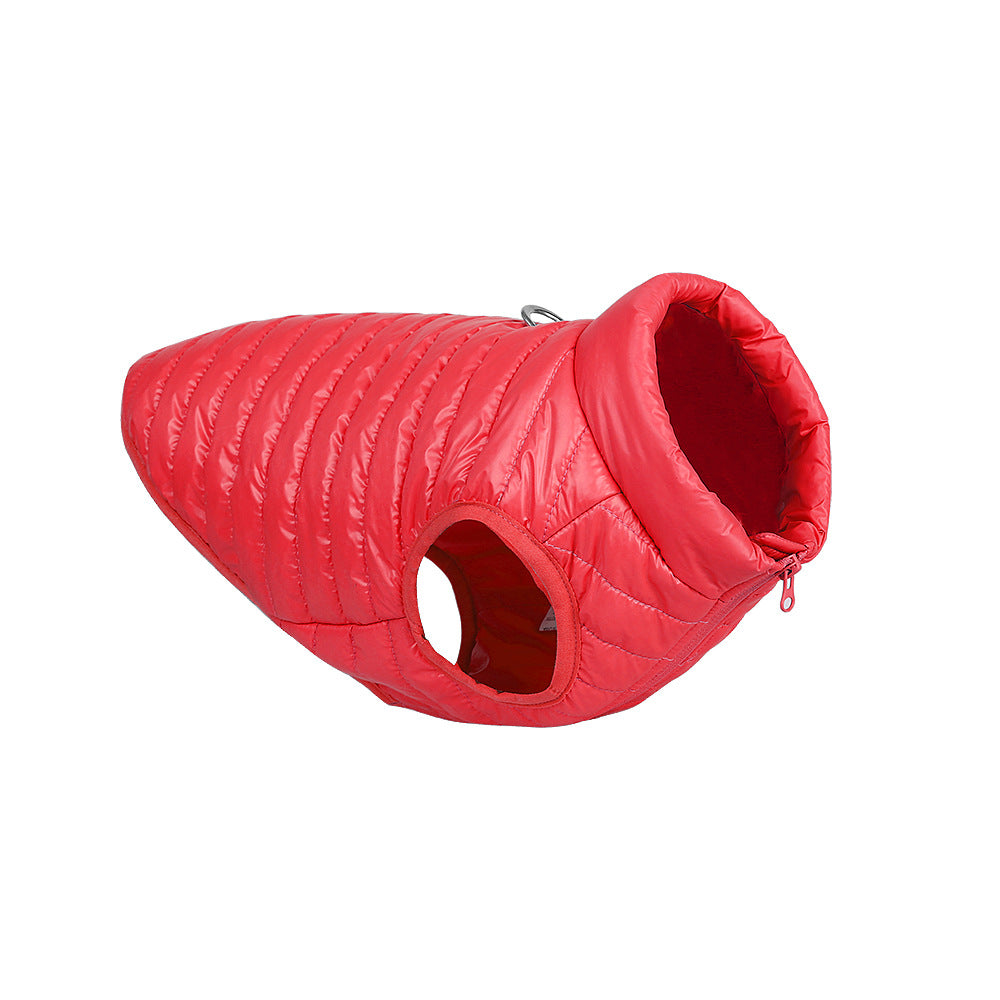 Nylon Zipper Autumn Winter Pet Puppy Jacket