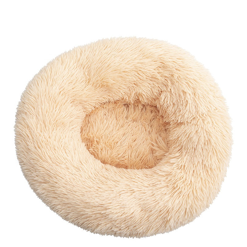 Pet Round Cotton Winter Warm Sleeping Bed Kennel