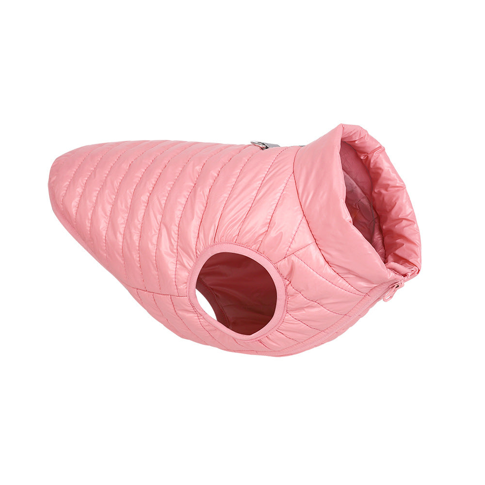 Nylon Zipper Autumn Winter Pet Puppy Jacket