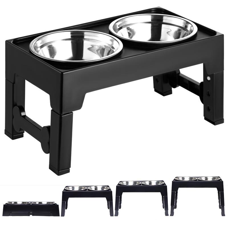 Pet Lifting Feeding Bowl Neck Protection Anti-Tumble Stand
