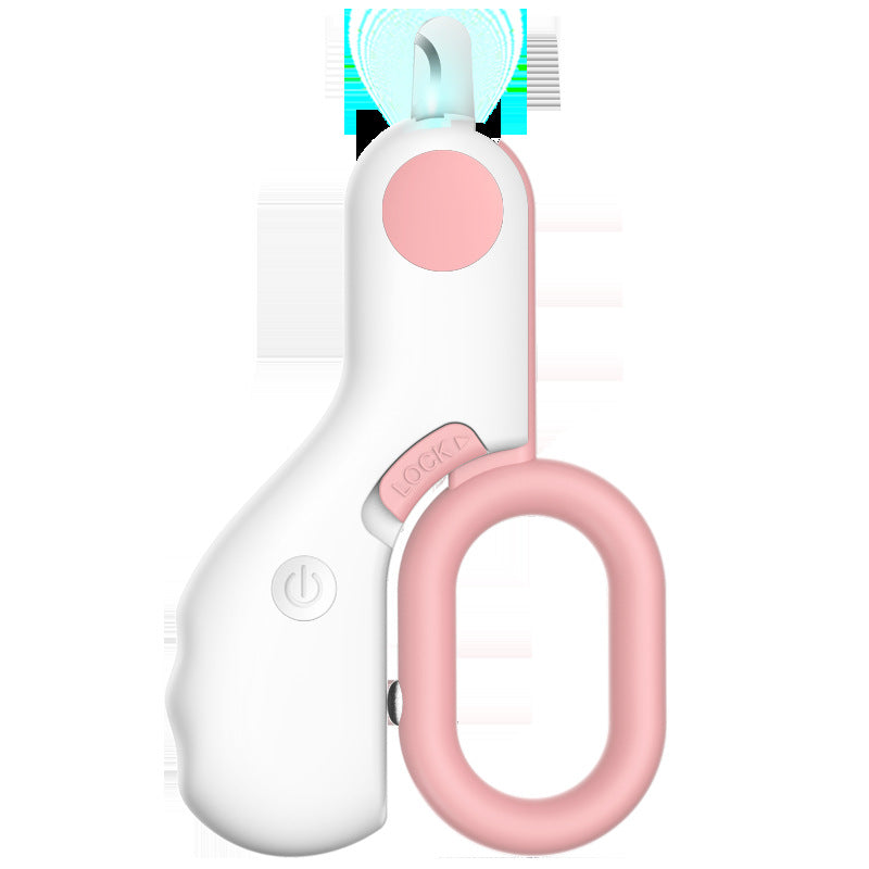 LED Mini ABS Pet Nail Trimmer With Light